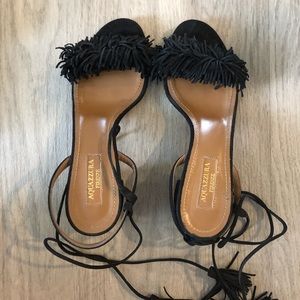 Aquazzura fringe sandals